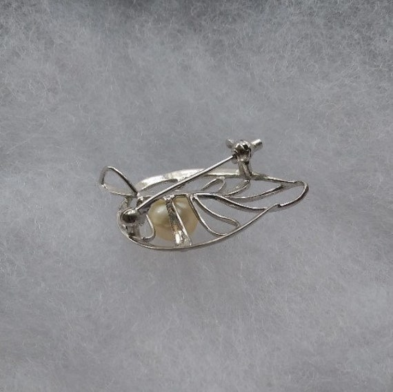 Vintage Brooch Pin Pendant, Sterling Silver, Genu… - image 6