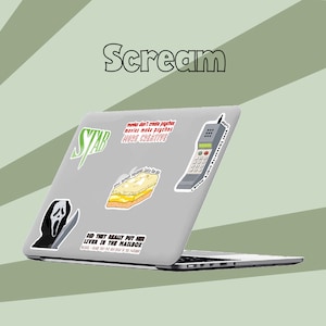Scream Stickers & Magnets
