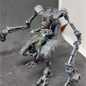 Modern Resin Robot Pilot Scene Military Figure Model Kit Scale 1-35