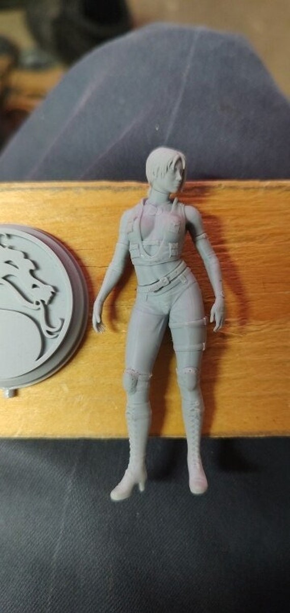 Seeker Agent Resin Female Figure Model Kit Unpainted 124 Etsy