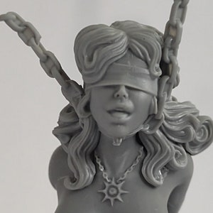 Devil Angel Sexy Female Resin Scene Model Fantasy Unpainted Figure Scale 1/24