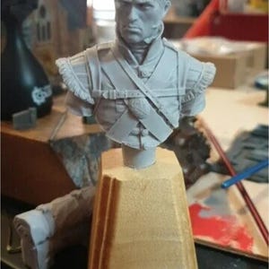 Ancient Lawrence Resin Bust Model Military Unpainted Soldier Figure 1-10