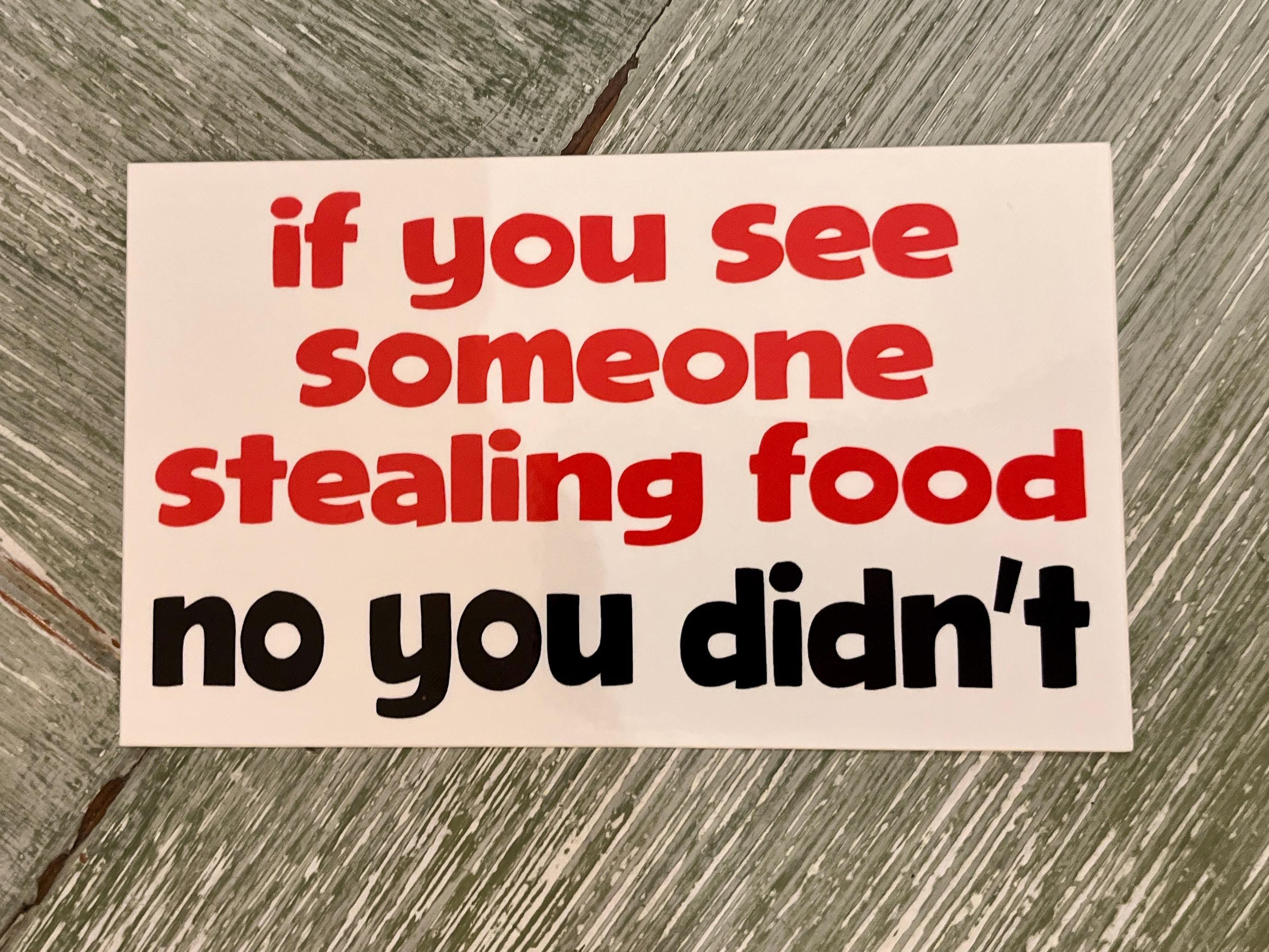Food Hunger Sticker Feed the Hungry STICKER - Etsy