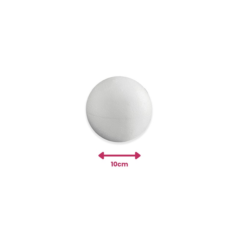 Polystyrene sphere 3cm-15cm 10cm