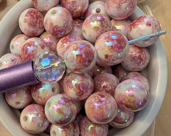 Paquetes de cuentas de 16 mm para bolígrafos, llaveros, dijes, barras, etc.