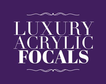 Diseño de lujo/Focos acrílicos