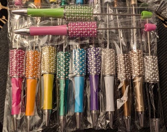 Paquetes de bolígrafos con cuentas DIY