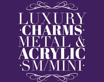 Diseño de lujo/bricolaje DIY Metal y acrílico Pequeño Mini Micro