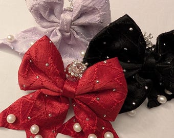 Bow Beads for Beadable Pens Keychains Charms Bars Etc