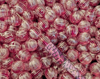 Paquetes de cuentas de 16 mm para bolígrafos, llaveros, dijes, barras, etc.