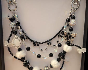 Llavero multiusos para teléfono, bolso y vaso de cristal K9