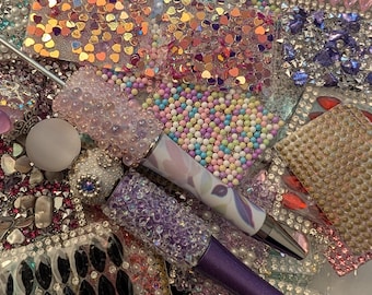 Luxury Adhesive Wraps for Beadable Pens or Crafting