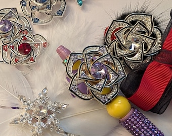 Flat Back Spinner Charms for DIY Fancy Beads for Beadable Pens & Bars