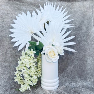 Folhas de palmeira secas, artigos para artesanato de floricultura, decoração para casa, arranjos florais faça você mesmo, flores secas, buquê seco, decoração boho para casamento, palmeira seca