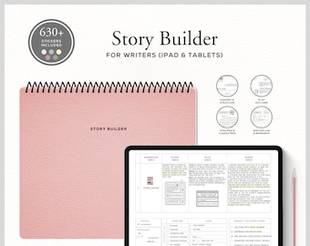 Story Builder - Story Planner for Writers - Plot, Outlining, Synopsis, Characters, Conflicts, Novel planner, Nanowrimo, Writing -iPad Wracon