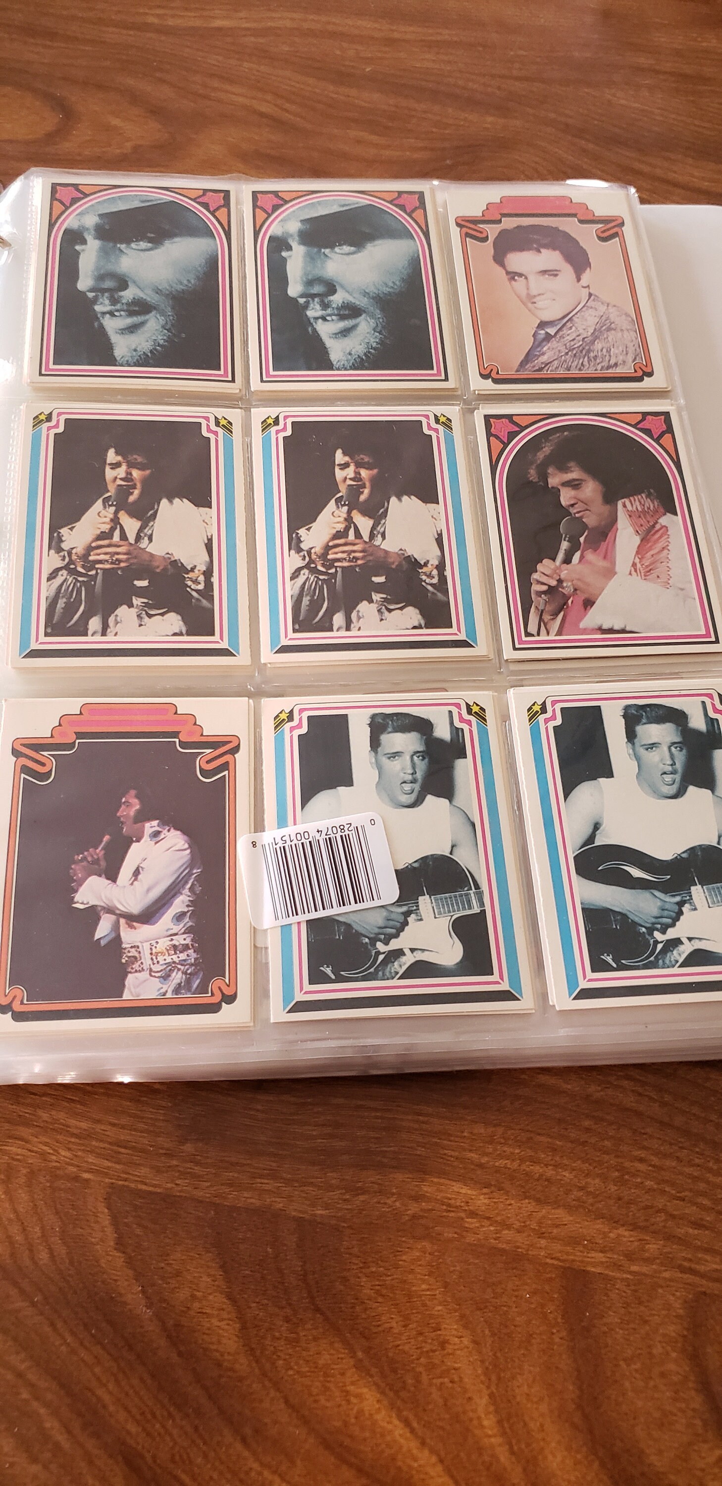 Elvis Collectors Series Bubble Gum Cards Boxcar Enterprises 1978