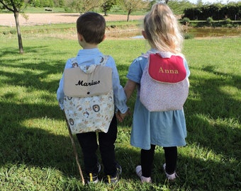 Mochila infantil grande personalizada