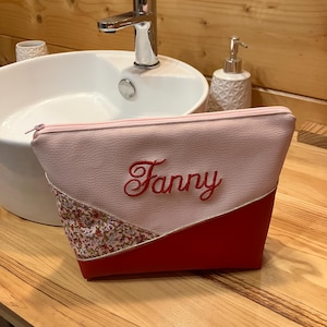 Personalized toiletry bag