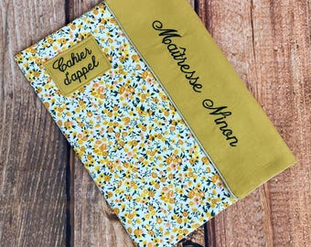 Personalized attendance register cover for teacher