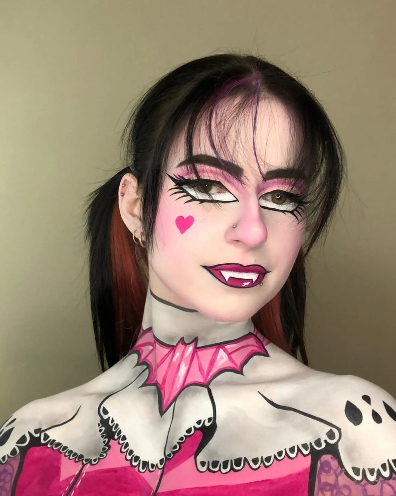 Diamond Fx 30g Face Paint Cake Essential Pink Etsy