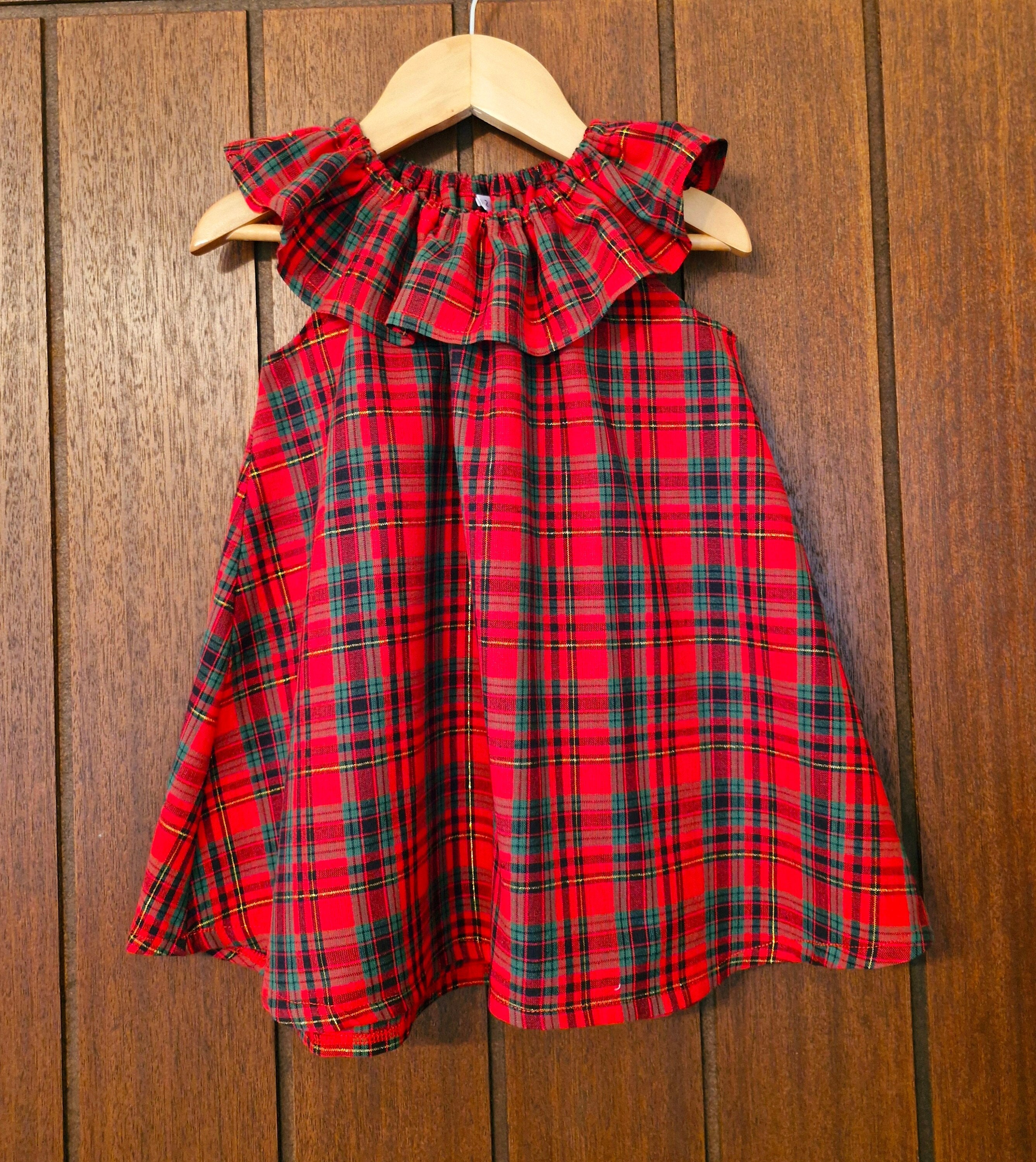Red and Gold Baby Dress - Etsy Australia