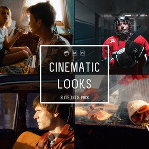 20 Cinematic LUTs Video Presets | Photo and Video | Mobile & Desktop | Video Presets | Lightroom | Premiere Pro | Lumafusion| Final Cut Pro