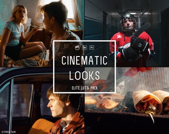 20 Cinematic LUTs Video Presets | Photo and Video | Mobile & Desktop | Video Presets | Lightroom | Premiere Pro | Lumafusion| Final Cut Pro