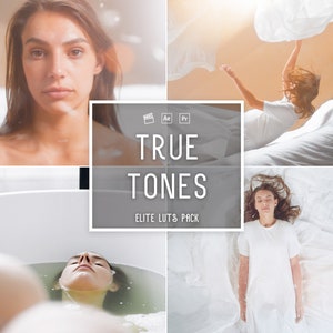 10 True White Tone LUTs Color Grading | Video and Photo | Mobile & Desktop | VN Video | Lumafusion | Premiere Pro | Da Vinci | Final Cut Pro