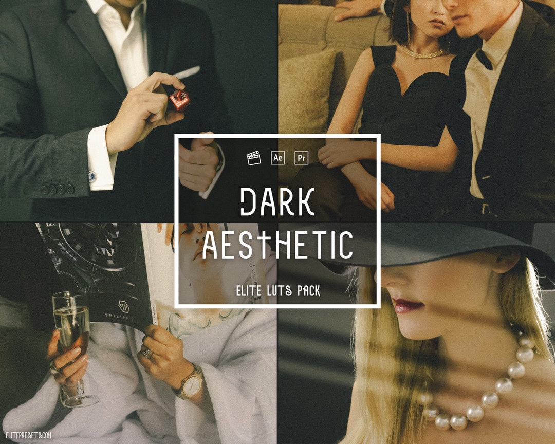 10 Dark Aesthetic Luts Color Grading Photo and Video Mobile & Desktop