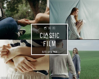 30 Classic Film LUTs | Color Grading | Video and Photo | Mobile & Desktop | Lumafusion | Premiere Pro | Da Vinci | Final Cut Pro | VN Pro