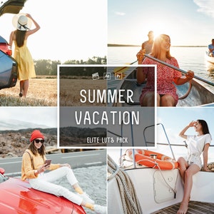 Summer LUTs Color Grading | Video and Photo | Mobile & Desktop | Adobe After Effects | Premiere Pro | Da Vinci | Final Cut