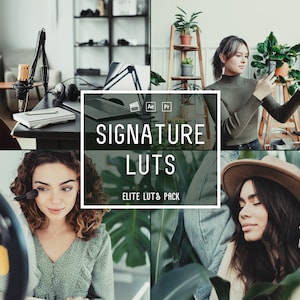 Subtle Signature LUTs Color Grading | Video and Photo | Mobile & Desktop | Adobe After Effects | Premiere Pro | Da Vinci | Final Cut Pro Lut