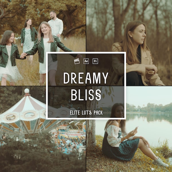 20 Dreamy Bliss Luts | Classic Aesthetic Camera, Dreamy Happy Luts, Dreamy Outdoor Effect | Rich Film Luts Camera | Video Editing