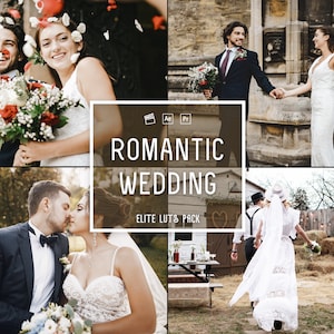 Wedding LUTs Color Grading | Video and Photo | Mobile & Desktop | Adobe After Effects | Premiere Pro | Da Vinci | Final Cut