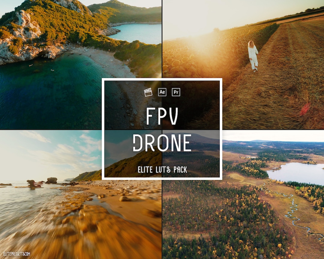 50 Drone FPV Luts Color Grading | Video and Photo | Mobile & Desktop ...