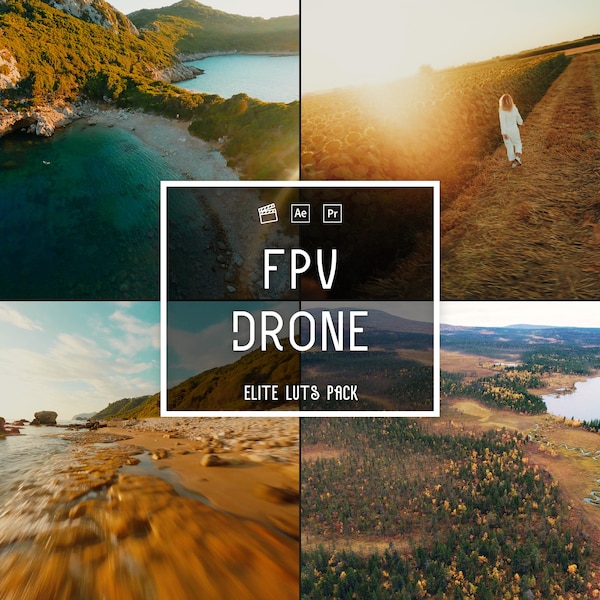 50 Drohnen FPV LUTs Color Grading | Video und Foto | Mobile & Desktop | Lumafusion | Premiere Pro| VN | Da Vinci| Final Cut Pro | Einzigartig