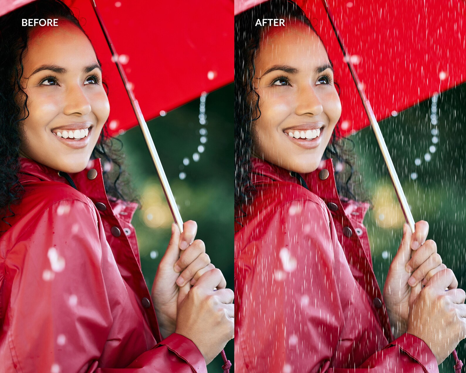 40 Rain Overlays Falling Rain Photoshop Overlays Winter - Etsy