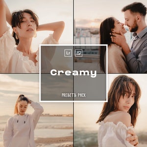 16 Creamy Presets | Airy, Wedding, and Outdoor Bright Portrait Presets| Lightroom Photo Editing
