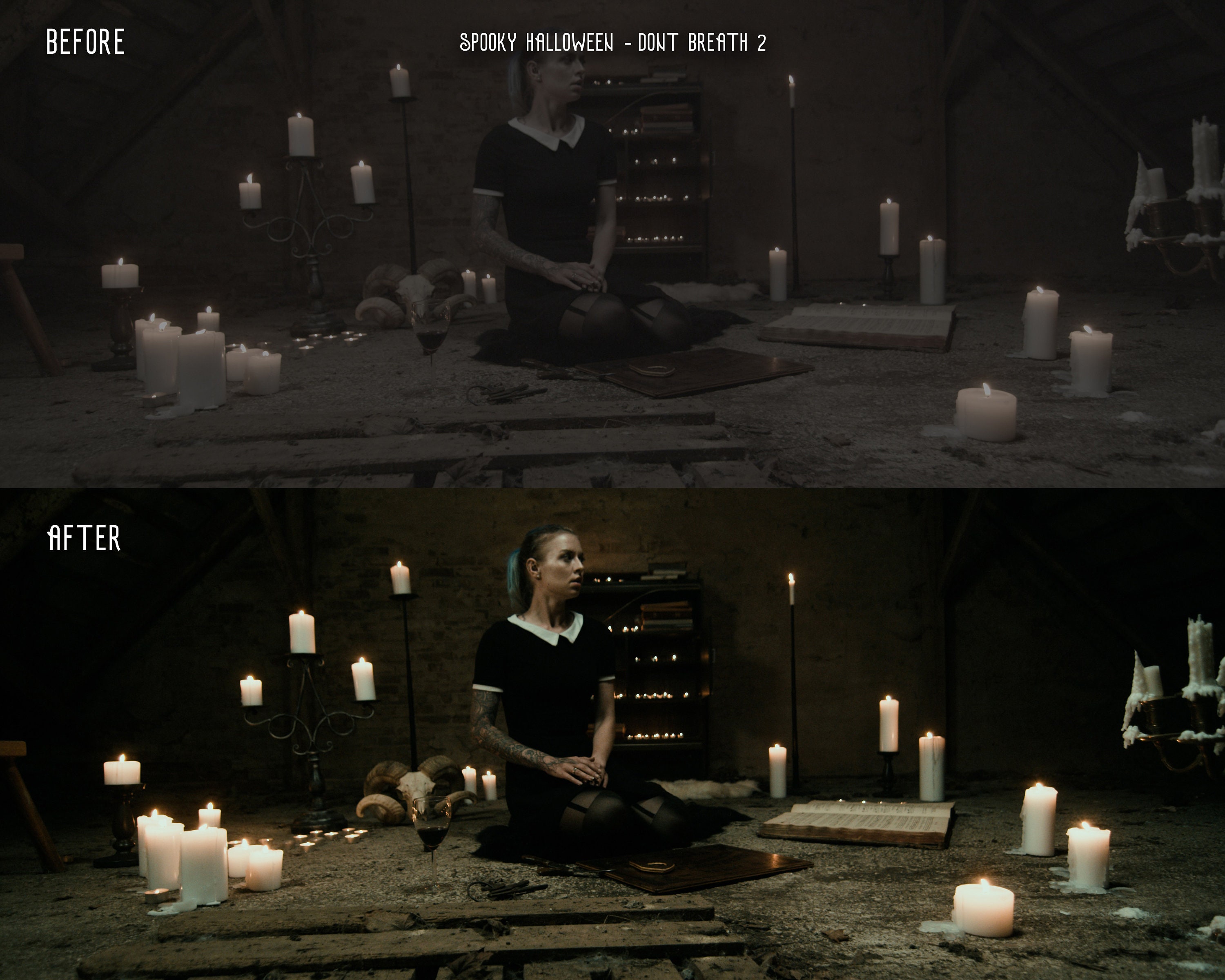 32 Halloween Luts Color Grading Video and Photo Mobile & - Etsy