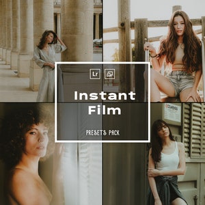 10 Instant Film Presets | Lightroom | Nostalgic Vintage & Retro Aesthetic Presets | Love Moment Capture | Photo Editing | Mobile N Desktop