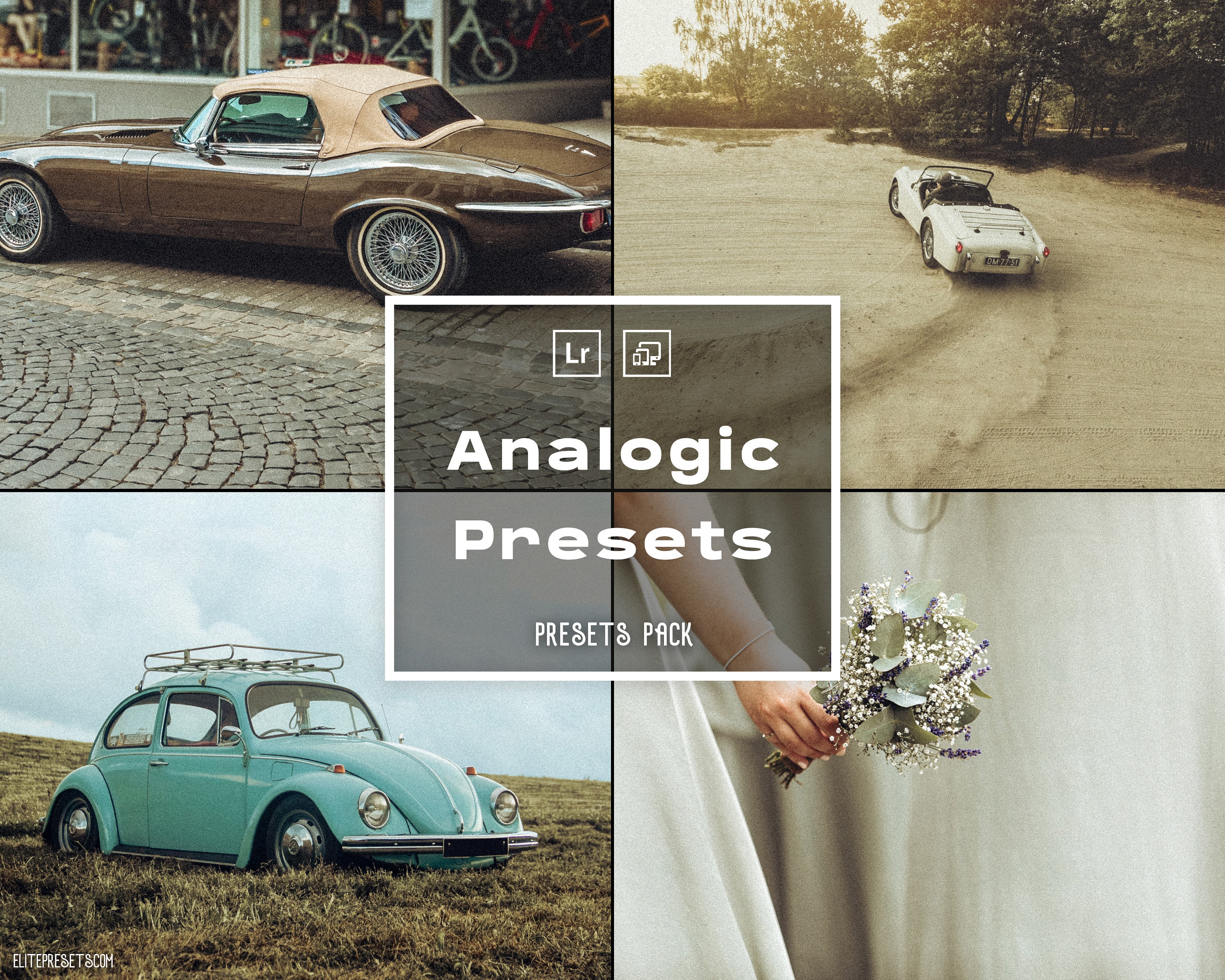 15 Analogic Presets | Retro Film Presets, Kodak Presets, Aesthetic Tones, Classic Moody Presets| Lightroom Photo Editing