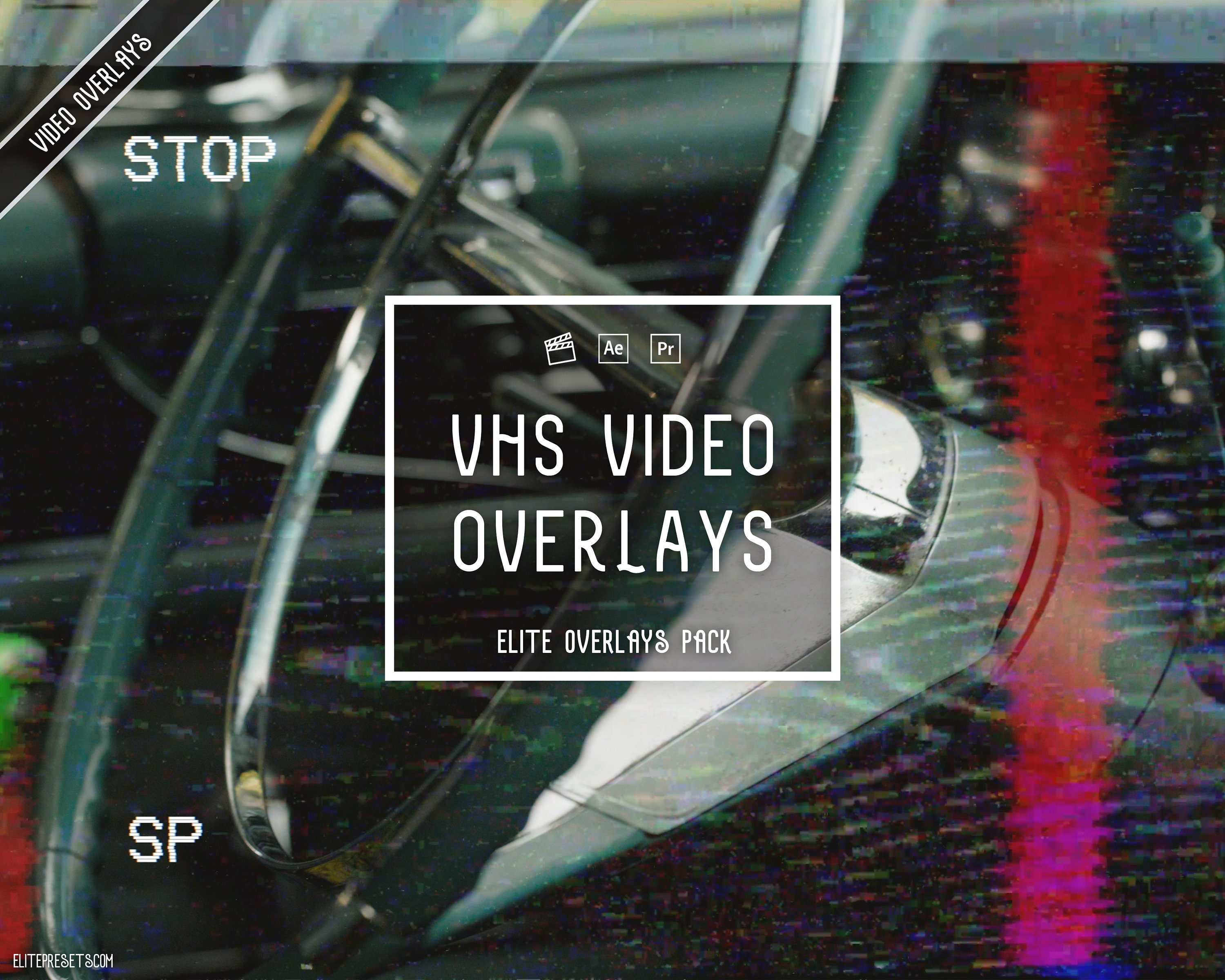 50 VHS Video Overlays & Luts Color Grading Photo and Video Etsy Canada