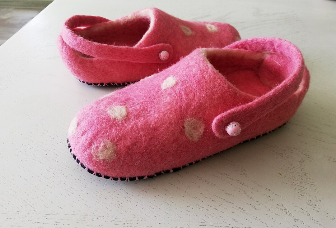 Children's Crocs, Slippers, House Shoes, Wool, Felting Etsy