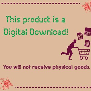 May include: A digital download graphic with a shopping cart and file icons labeled 'SVG', 'PNG', and 'JPG'. The text reads 'This product is a Digital Download! You will not receive physical goods.'