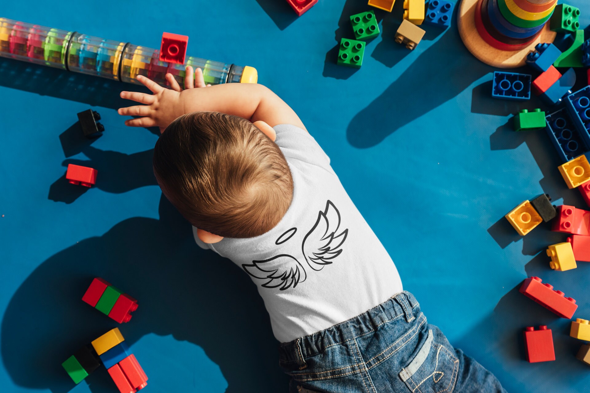 Angel Wings With Halo SVG and PNG Files Transparent Vector Angel Wings