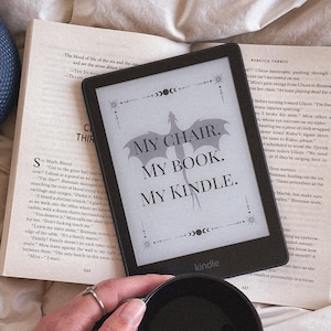 Dragon Romantasy Kindle-screensavers: romantische fantasy-e-boekenbundel (digitale download)