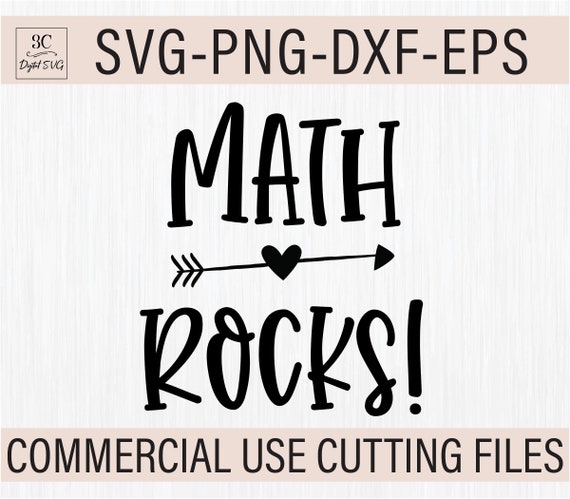 Math Rocks Clipart