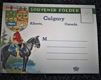 Made in Canada Alberta Postcard Set of 6 Canada Alberta Souvenir Gift