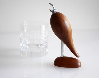 Danish teak basrware a corkscrew and bottle opener from Hans Bolling with classic Mid-century modern Scandinavian design, with free delivery