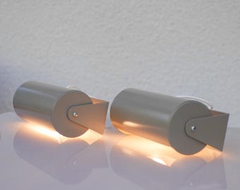 Vintage IKEA Lod wall Sconces, Swedish modern design, adjustable reading lamps, US Plug option shipping and new US tariff included